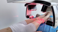 Боль колена Dechnology диодов машины лазера физиотерапии холодная уменьшает прибор