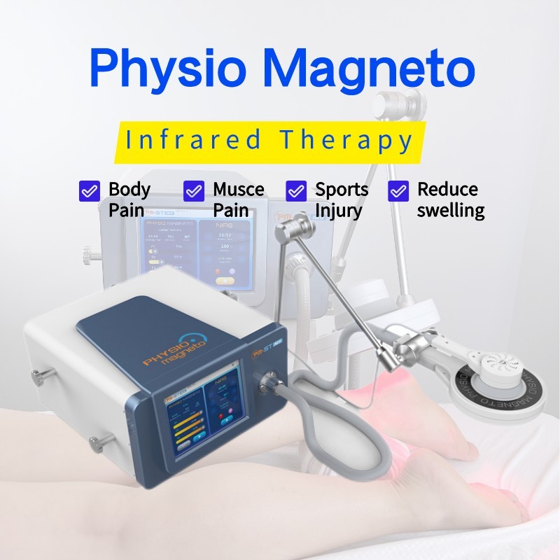 Более низкая машина терапией магнето лазера ультракрасная Physio к боли тела сбрасывает