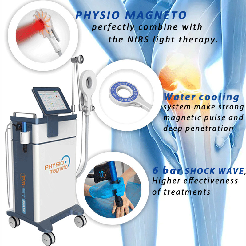 Physio пульсированная магнето машина терапией ударной волны для системы реабилитации косточки мышцы совместной