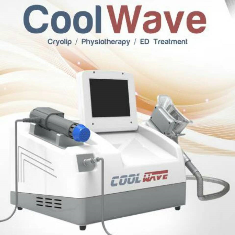Портативная машина терапией ударной волны замерзая машины ESWT Cyolipolysis жирная для целлюлита