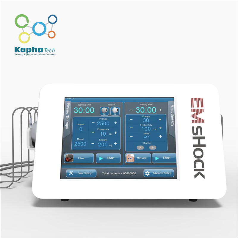 Мобильный электрический прибор стимулированием мышцы, машина терапией EMS для физиотерапии