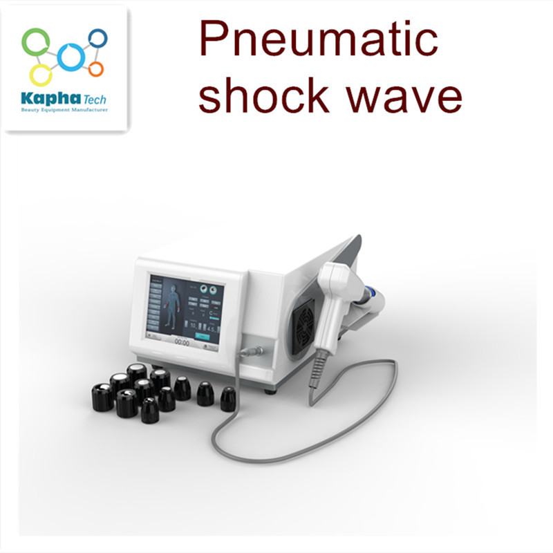 Портативная машина терапией ударной волны 1 Адвокатура - AC 110V/240V энергии 6 Адвокатур