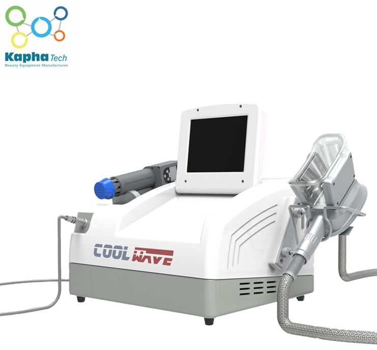 Машина Cryolipolysis ESWT + Cryolipolysis жирная замерзая с ударной волной 2 в 1 терапии машины