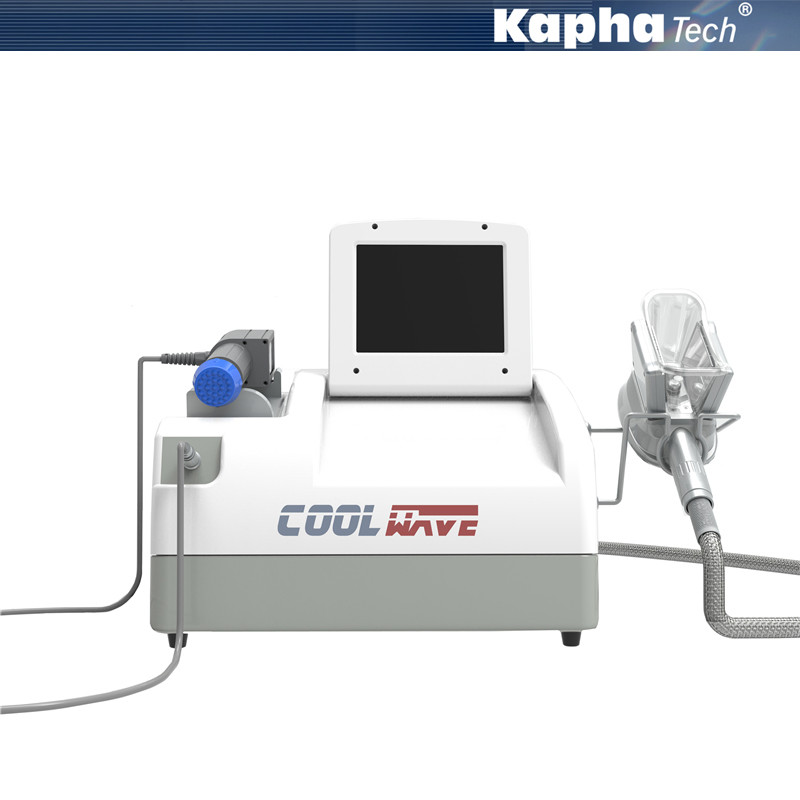 Машина Cryolipolysis ESWT + Cryolipolysis жирная замерзая с ударной волной 2 в 1 терапии машины