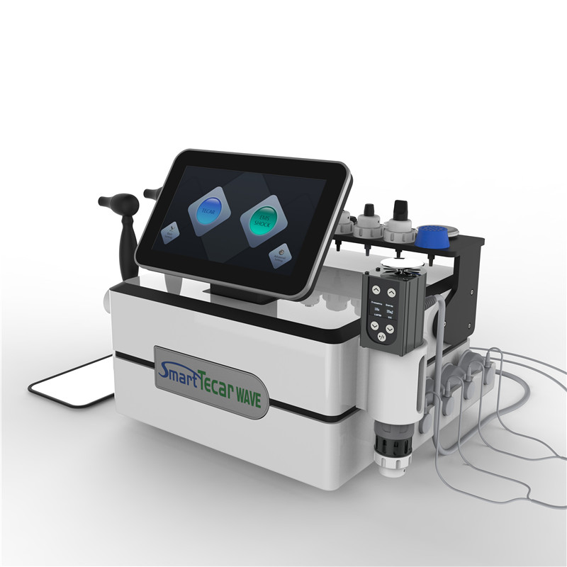 Машина физиотерапии разрядного электрода пылеуловителя машины терапией диатермии ударной волны Tecar